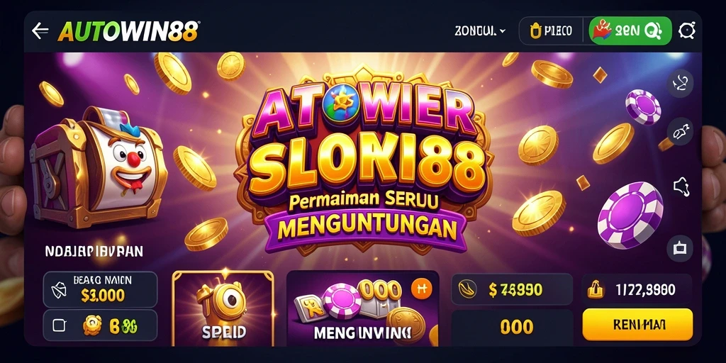Gameplay seru di AUTOWIN88 dengan berbagai pilihan slot menarik.
