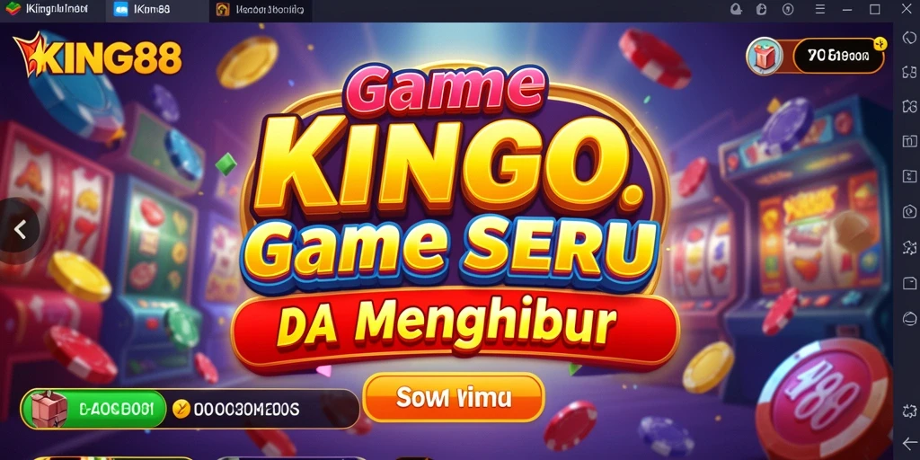 Tampilan screenshot KING88 menunjukkan pengalaman bermain Bingo yang seru.