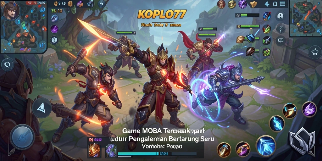 Tampilan aksi seru dalam gameplay KOPLO77 yang mendebarkan.