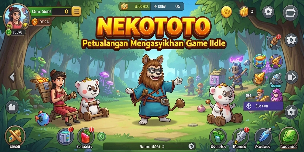 Gameplay santai dan seru dalam NEKOTOTO terlihat jelas.