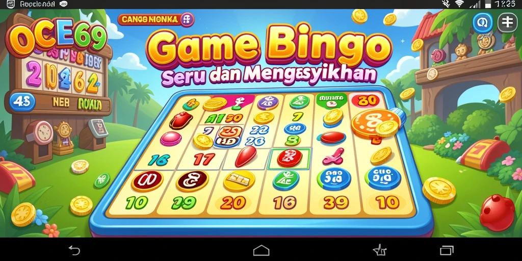 Tampilan gameplay OCE69 yang seru dan interaktif saat bermain Bingo.