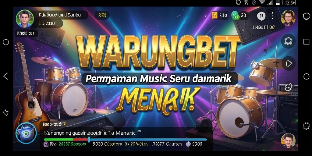 Tampilan gameplay yang seru dan interaktif dalam WARUNGBET.